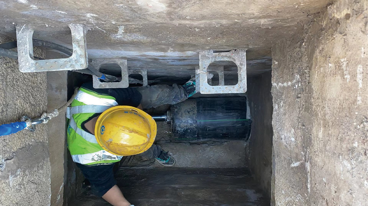 安多HDPE短管内衬法